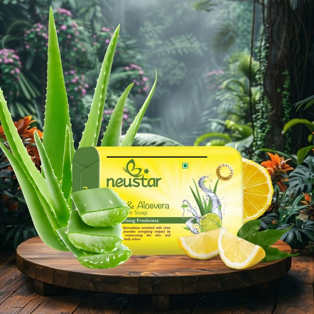 Neustar Lime & Aloevera Skin Care Soap 100 Gms